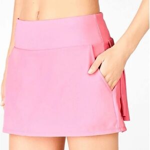 Fabletics Pink Athletic Skirt Skort